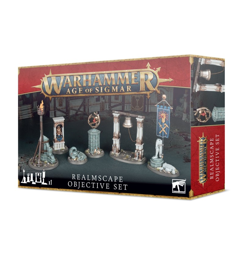 AGE OF SIGMAR:SET OBJETIVOS DEL REINO WARHAMMER