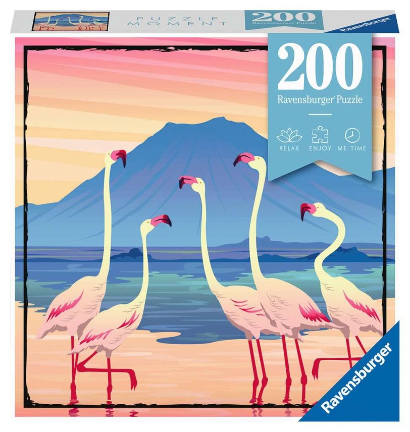 PUZZLE 200 P RAVENSBURGER FLAMENCOS