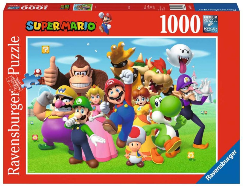 PUZZLE SUPER MARIO NINTENDO 1000PZ