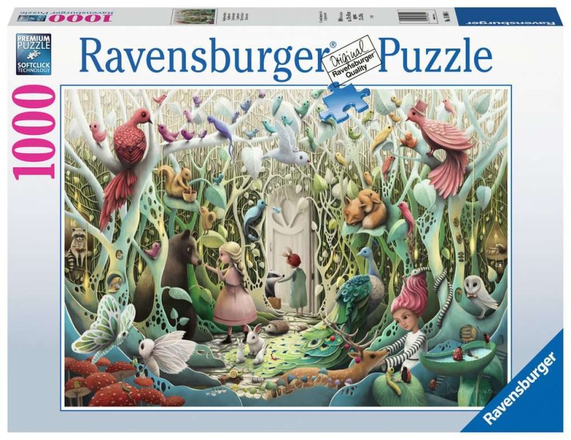 PUZZLE RAVENSBURGER JARDÍN SECRETO DE 1000 PIEZAS