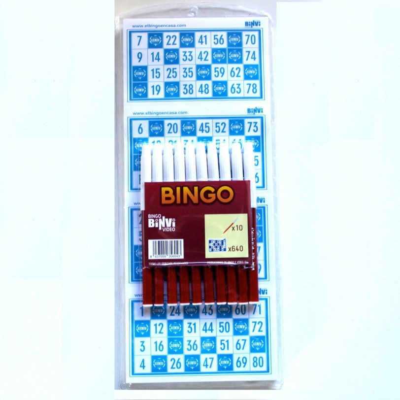 PACK 640 CARTON.Y 10 ROTUL BINGO D