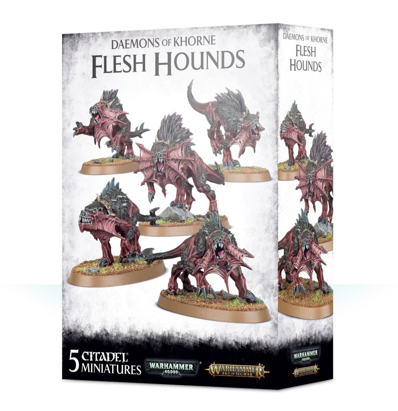 DAEMONS OF KHORNE: FLESH HOUNDS