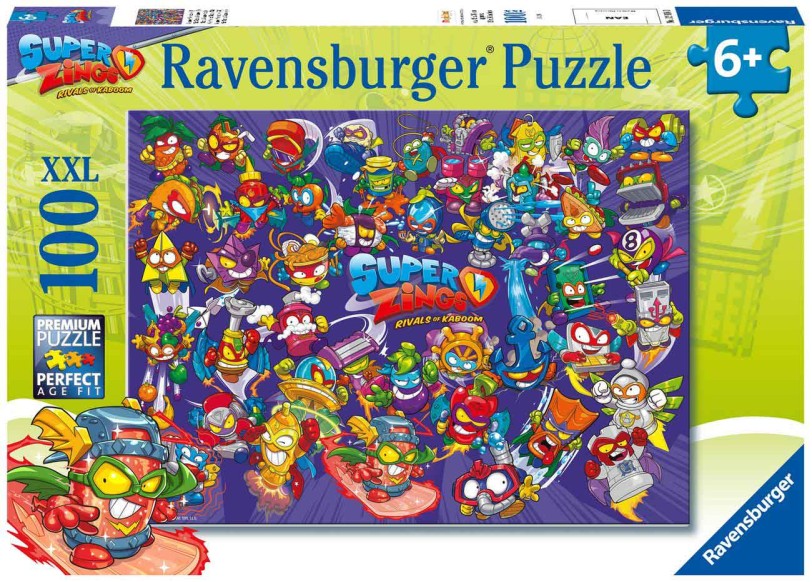 PUZZLE 100P XXL SUPERZINGS RAVENSBURGER