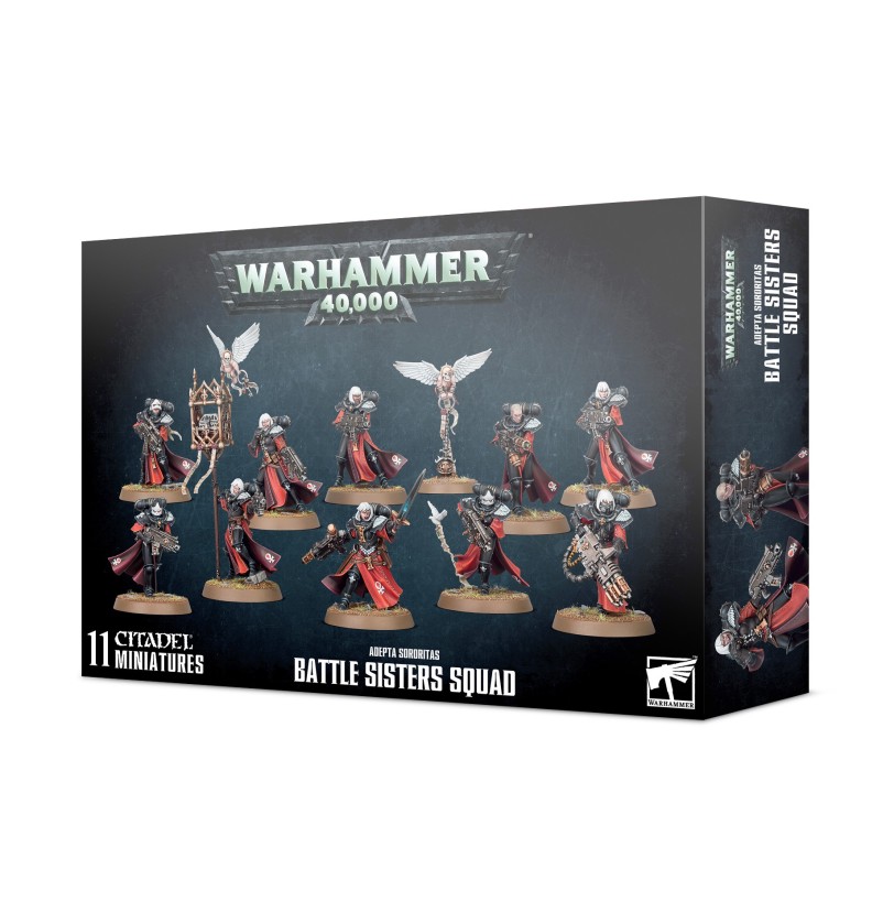 ESCUADRA HERMANAS DE BATALLA ADEPTA SORORITAS BATTLE SISTERS SQUAD