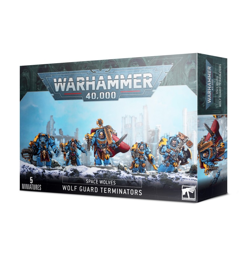 WOLF GUARD TERMINATORS SPACE WOLVES WARHAMMER 40000