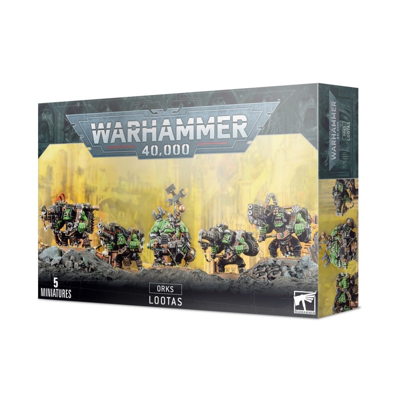 ORKS ZAKEADORES LOOTAS - WARHAMMER 40000