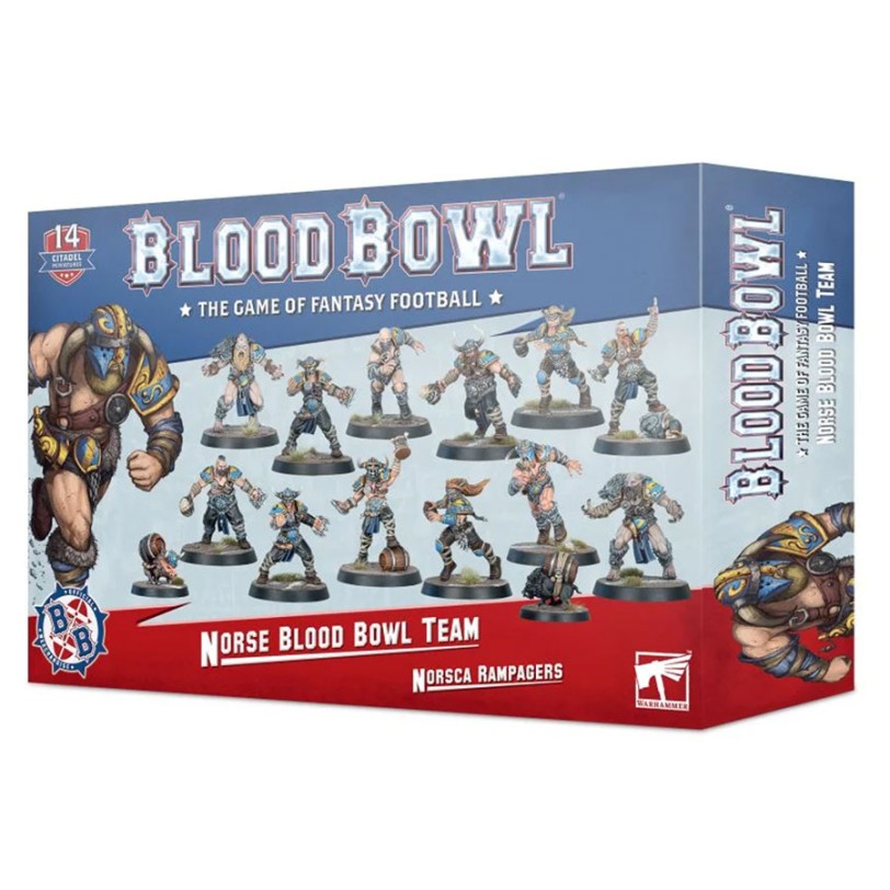 NORSE BLOOD BOWL TEAM . -GAMES WORKSHOP