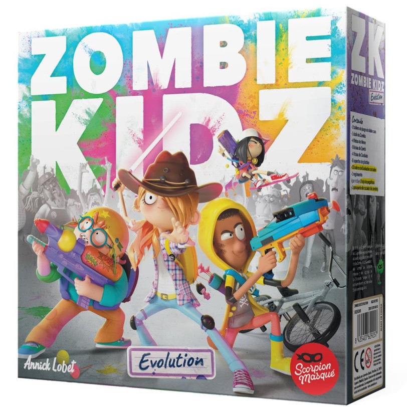 ZOMBIE KIDZ. JUEGO DE TABLERO