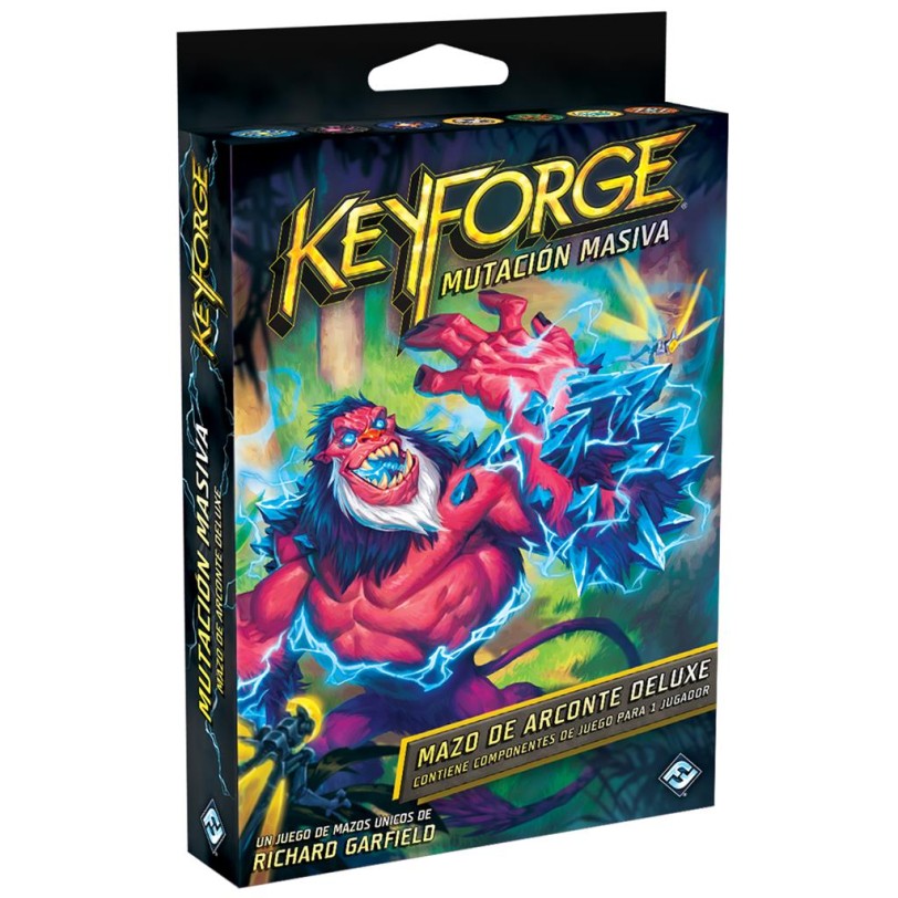 KEYFORGE MUTACION MASIVA MAZO CON COMPONENTES