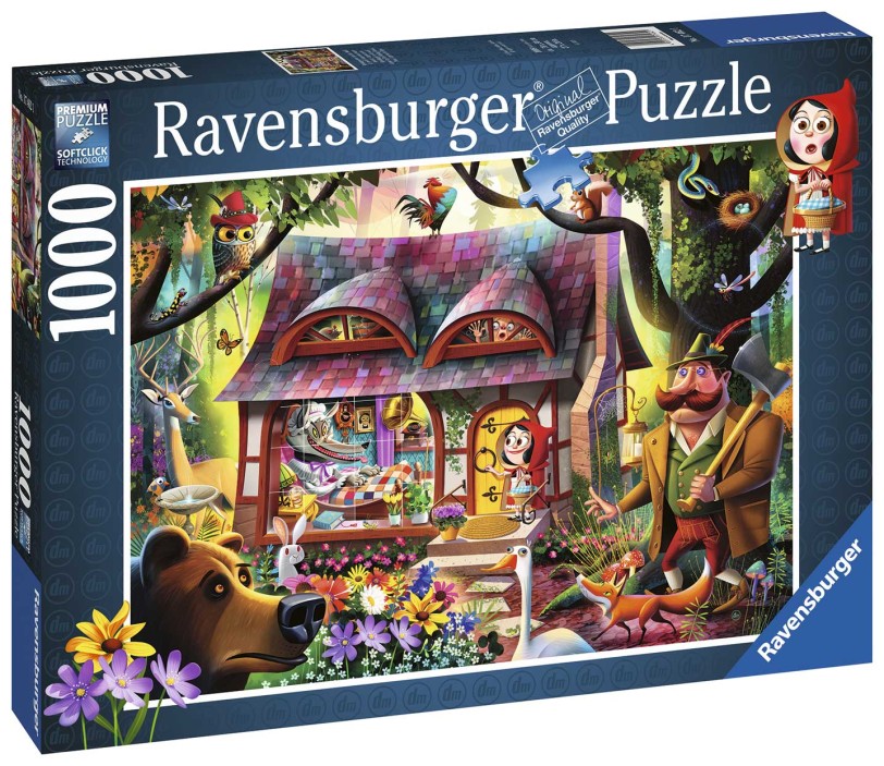 PASA CAPERUCITA ROJA PUZZLE 1000 RAVENSBURGER