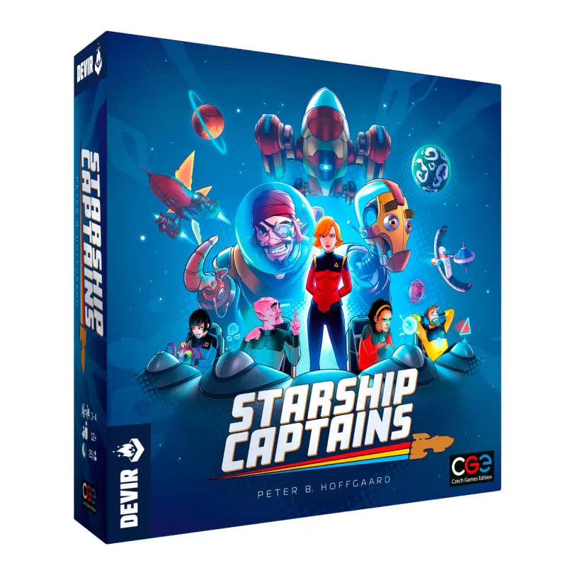 STARSHIP CAPTAINS. JUEGO DE MESA.- DEVIR